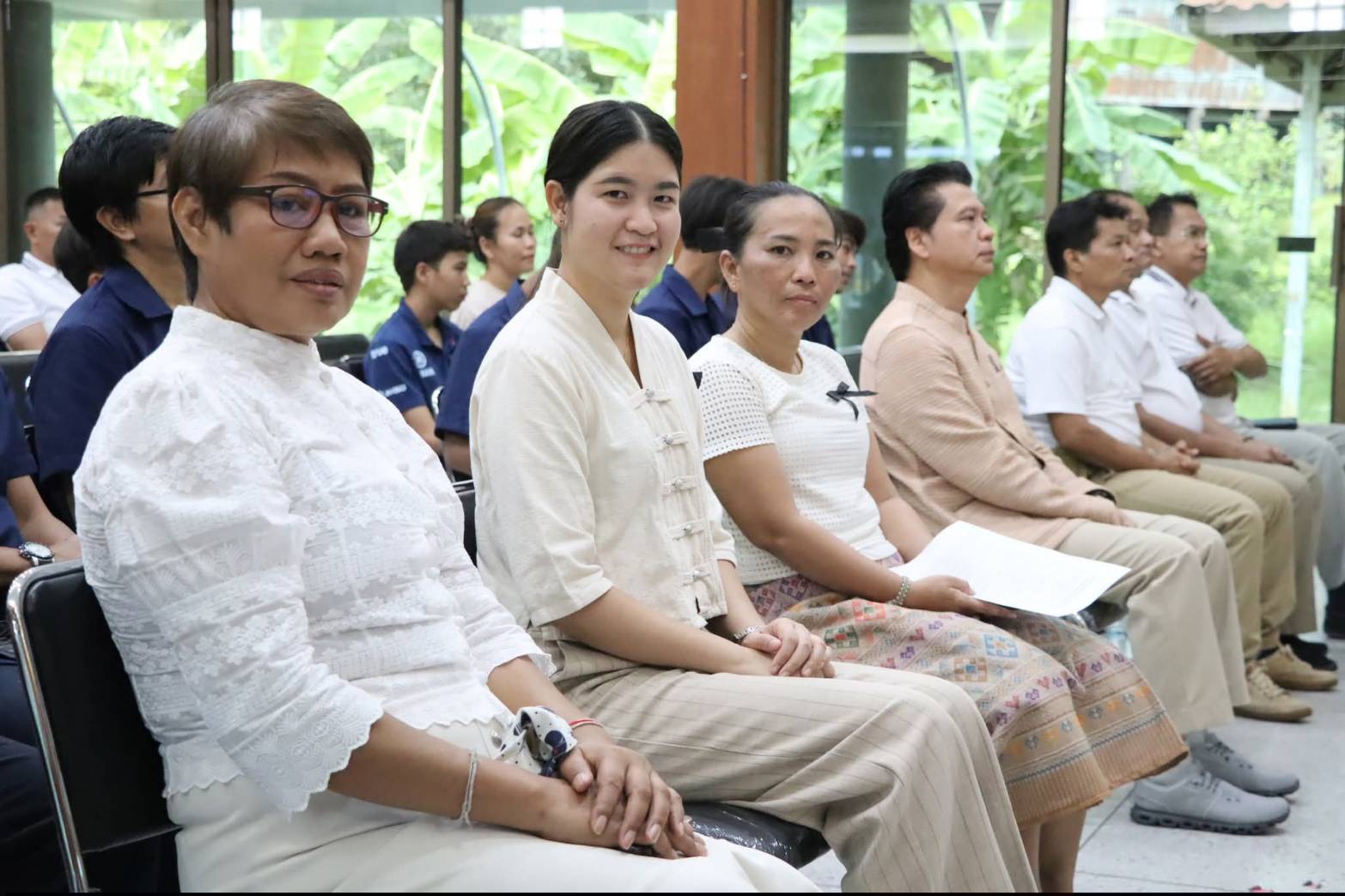 title - ศูนย์ส่งเสริมและพัฒนาอาชีพเสริมนอกภาคการเกษตร (ศพส.) จัดกิจกรรมปฐมนิเทศผู้เข้ารับการฝึกอบรมหลักสูตรศิลปหัตถกรรมระยะยาว ประจำปีงบประมาณ พ.ศ. 2570 
